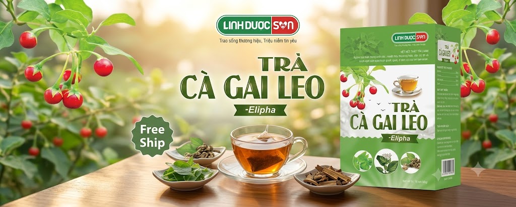 Banner Trà cà gai leo elipha