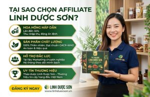 trở thành đối tác Affiliate linh dược sơn