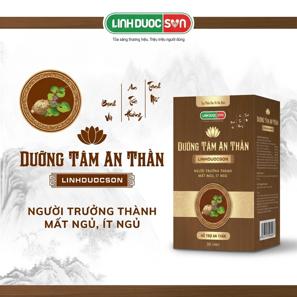 Dưỡng tâm an thần linh dược sơn là gì