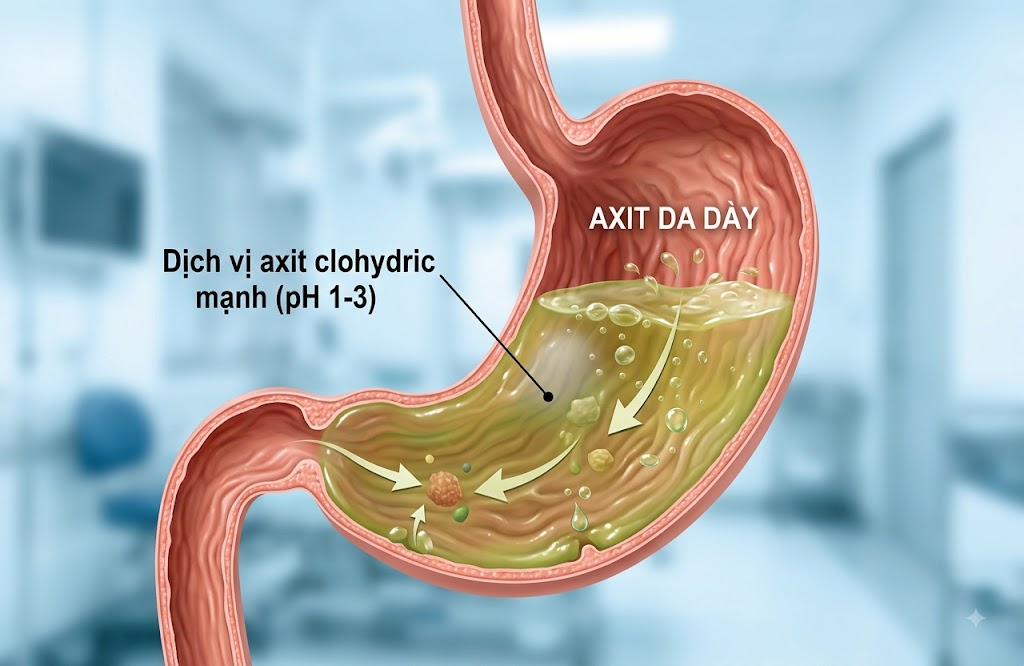 acid dạ dày là gì