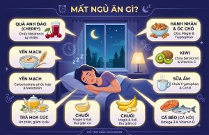 mất ngủ nên ăn gì